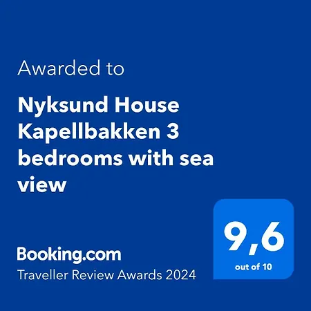 House Kapellbakken 3 Bedrooms With Sea View * Nyksund