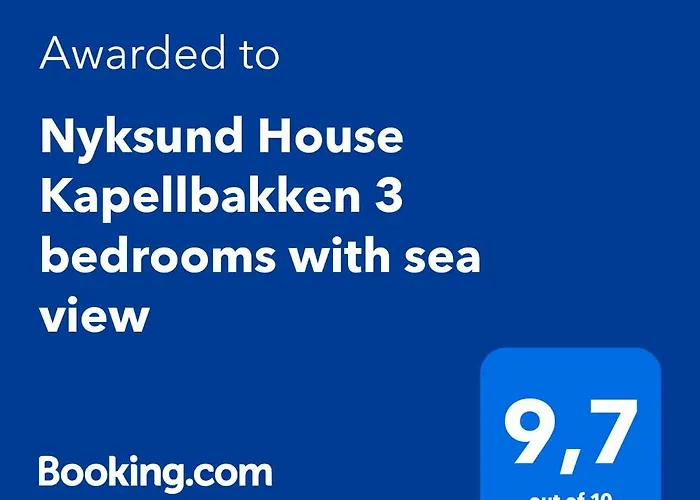House Kapellbakken 3 Bedrooms With Sea View בית נופש *